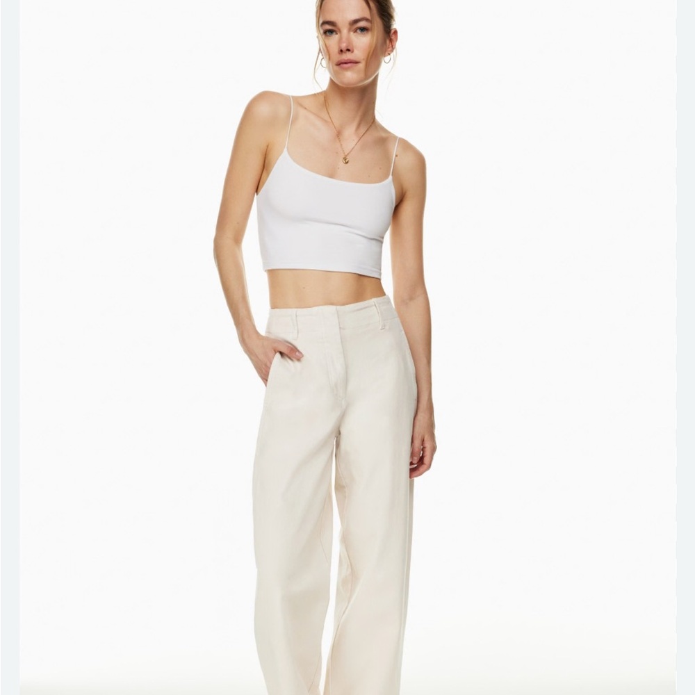 Aritzia Wilfred Ascendant White pants
